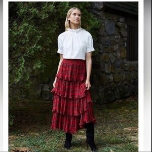 NWT ANTONIO MELANI Katrina Tartan